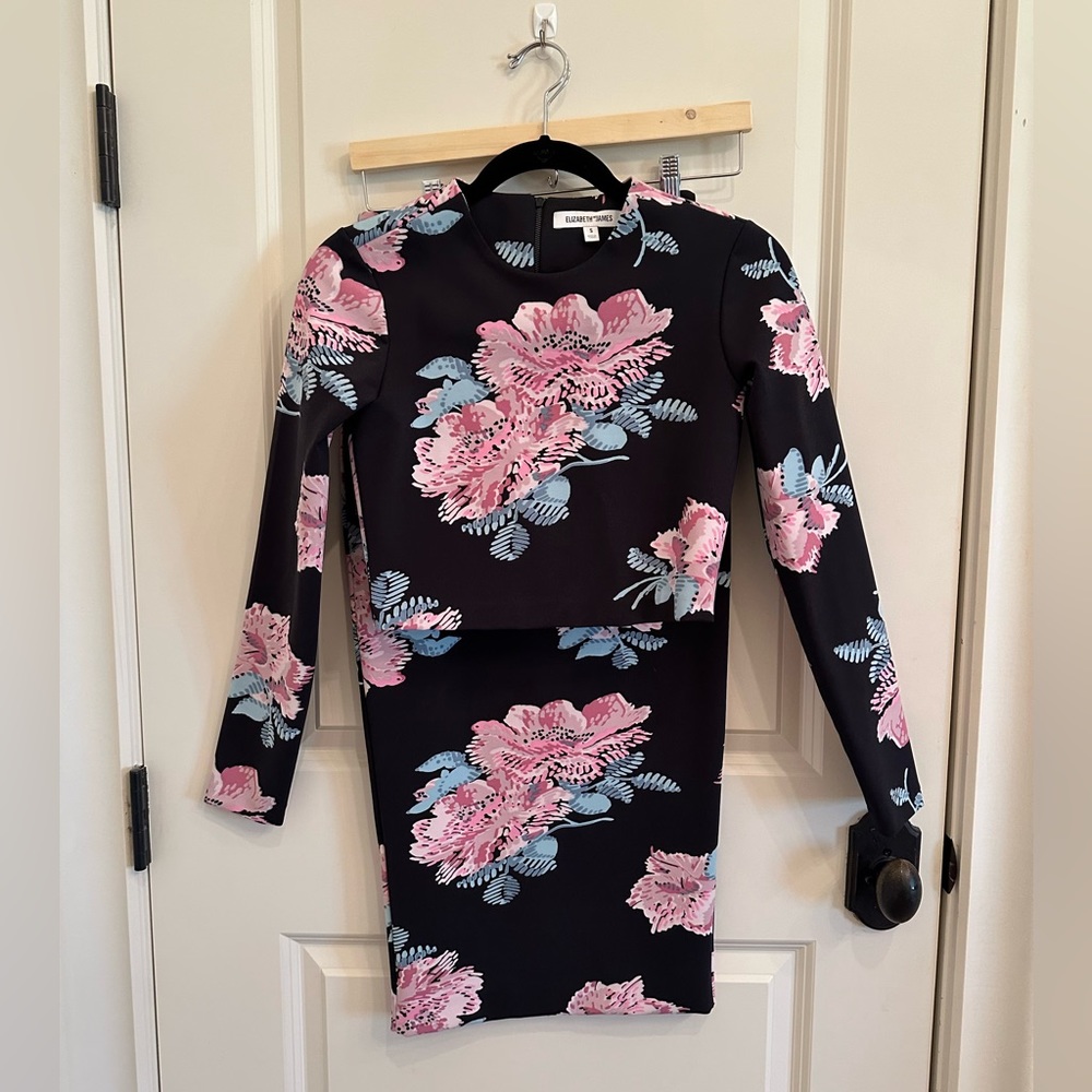 Elizabeth & James Co-Ord Skirt Crop Top Matching Set Neiman Marcus
